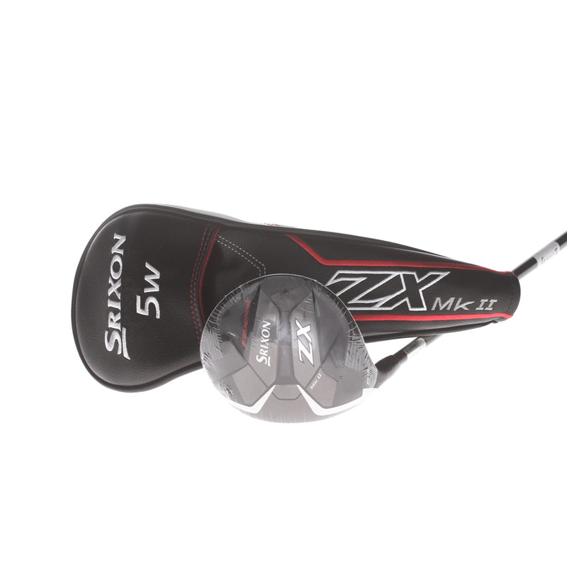 Srixon ZX MKII Graphite Mens Left Hand Fairway 5 Wood 18* Regular - Hzrdus Smoke RDX 60G