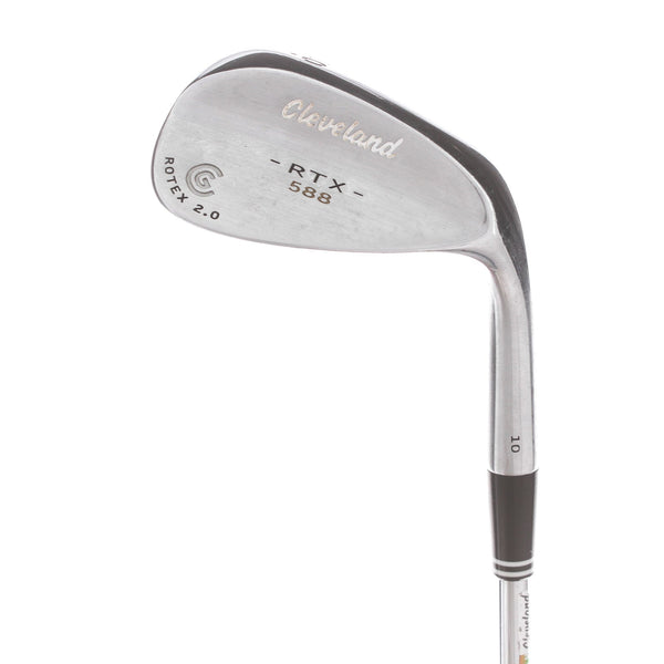 Cleveland 588 RTX Steel Mens Right Hand Gap Wedge 50* 10 Bounce Wedge - True Temper Dynamic Gold