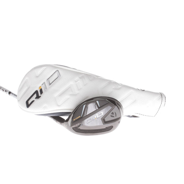 TaylorMade Qi10 Graphite Mens Right Hand 4 Hybrid 22* Stiff - Fujikura Ventus TR HB 7-S
