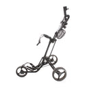 Inesis 3-Wheel Push/Pull Trolley - Black