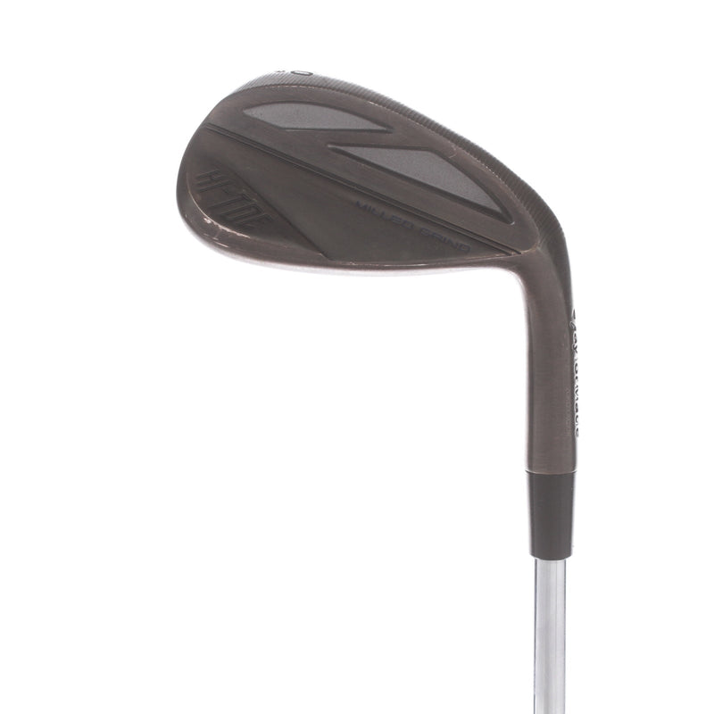 TaylorMade Milled Grind Hi Toe Steel Mens Right Hand Gap Wedge 50* 9 Bounce Wedge - KBS Hi-Rev 2.0 115