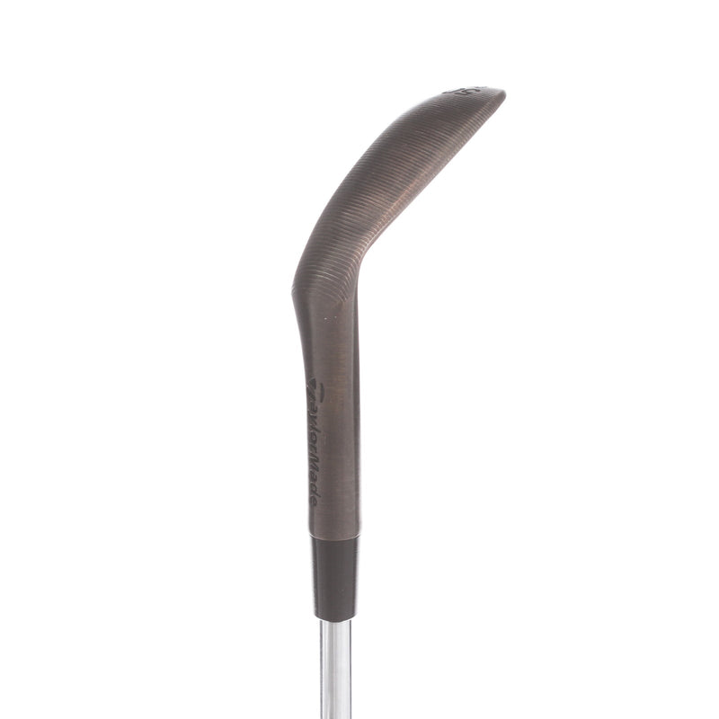 TaylorMade Milled Grind Hi Toe Steel Mens Right Hand Gap Wedge 50* 9 Bounce Wedge - KBS Hi-Rev 2.0 115