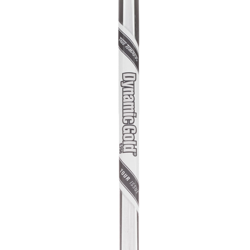 TaylorMade Milled Grind Hi Toe Steel Mens Right Hand Lob Wedge 58* 10 Bounce Stiff - True Temper Dynamic Gold Tour Issue S200