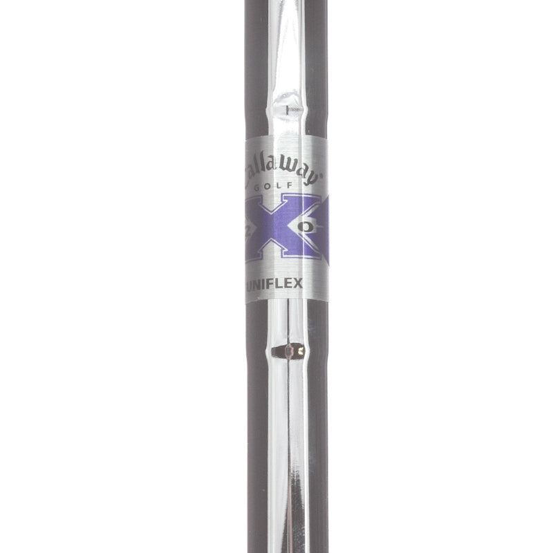 Callaway X-20 Steel Mens Right Hand Irons 5-PW Uniflex - Callaway X-20