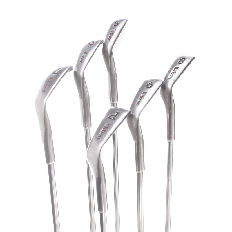 Wilson 1200 LT Steel Mens Right Hand Irons 5-PW Regular - Wilson Staff