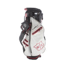 Wilson Dry Tech Stand Bag - White/Black/Red