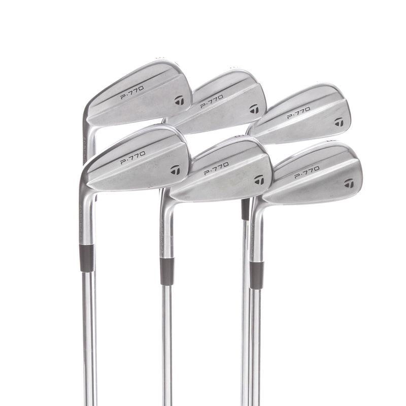 TaylorMade P770 2024 Steel Mens Left Hand Irons 5-PW Stiff - Project X LZ 120g 6.0