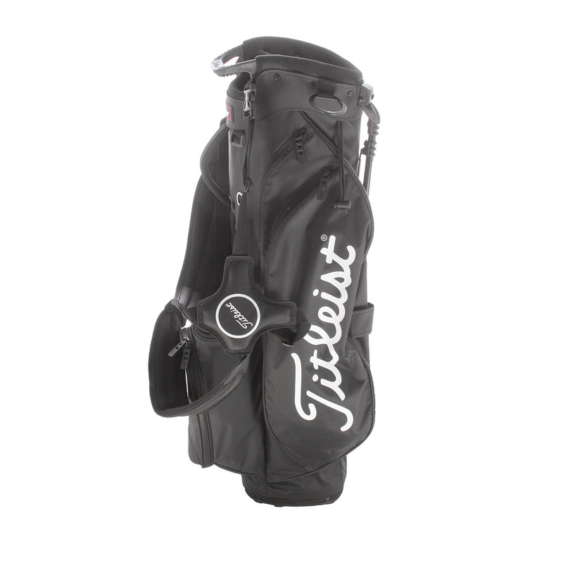 Titleist Players 4 Stand Bag - Black/White