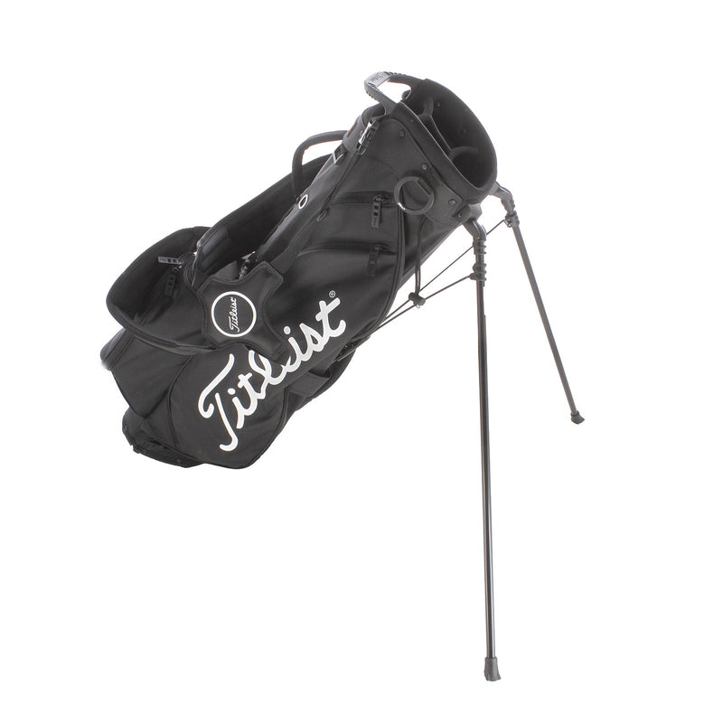 Titleist Players 4 Stand Bag - Black/White