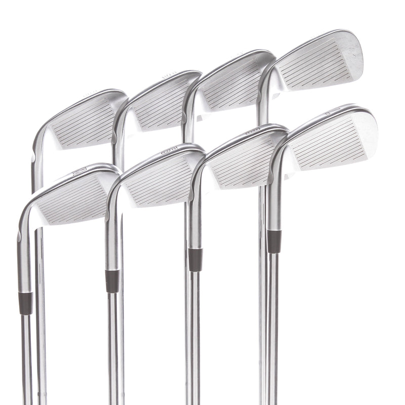Ping i210 Steel Mens Right Hand Irons 3-PW Green Dot 2* Upright Extra Stiff - Dynamic Gold 120 X100