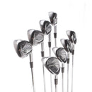 Mizuno JPX 923 Hot Metal Steel Mens Right Hand Irons 5-GW+SW Stiff - Dynamic Gold 105 S300