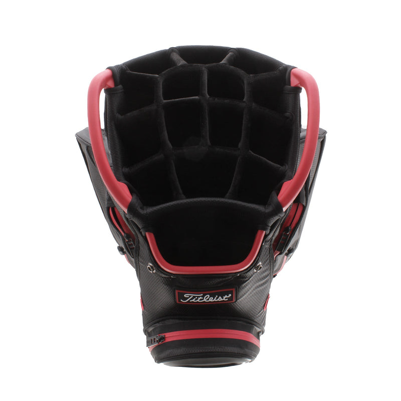 Titleist Cart 15 StaDry Cart Bag - Black/Red