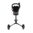 Bag Boy Nitron 3-Wheel Push/Pull Trolley - Black/Red