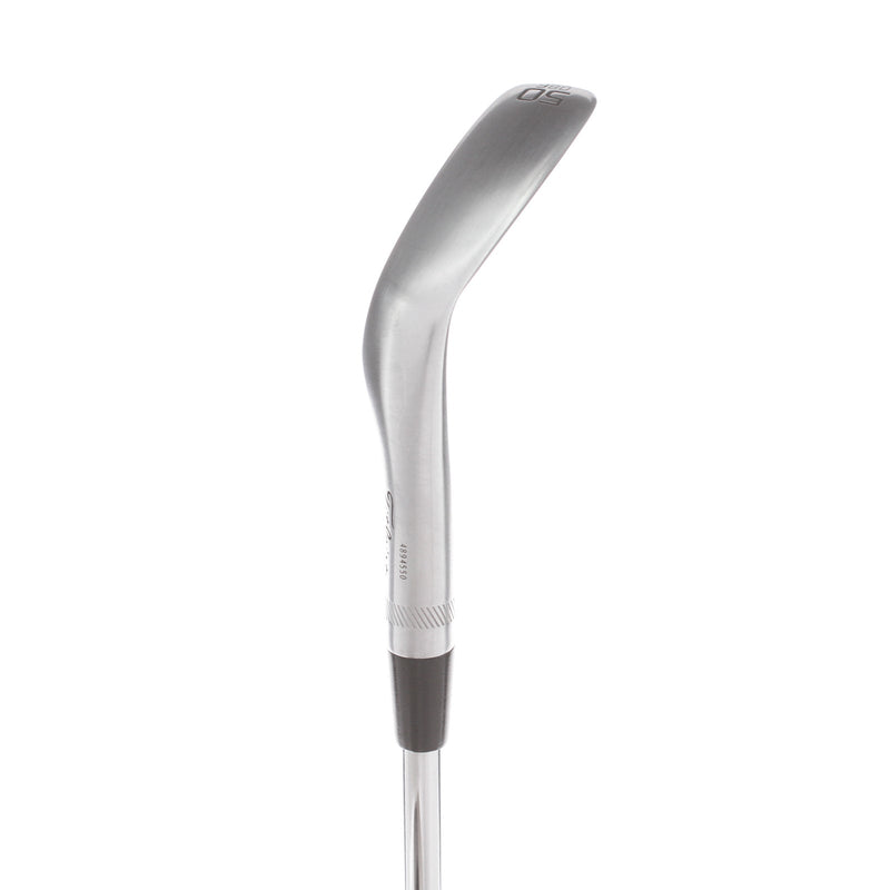 Titleist Vokey SM10 Tour Chrome Steel Mens Right Hand Gap Wedge +0.5" 50* 8 Bounce F Grind Stiff - KBS Tour