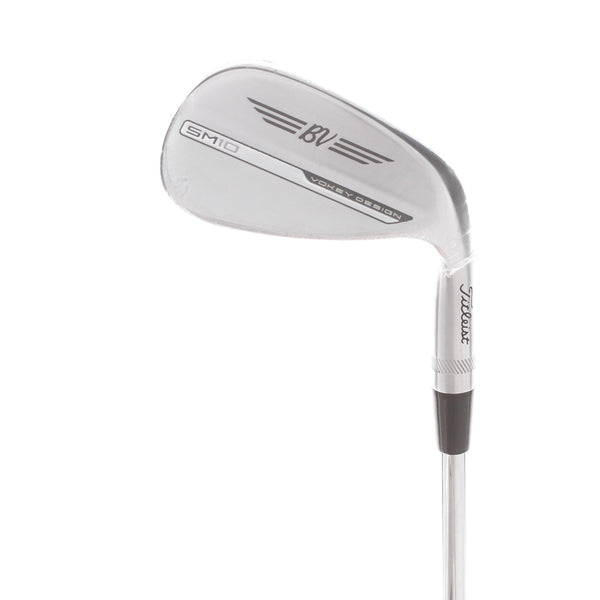 Titleist Vokey SM10 Tour Chrome Steel Mens Right Hand Gap Wedge 51* 2* Flat 12 Bounce F Grind Stiff - N.S.Pro Modus 3 Tour 120