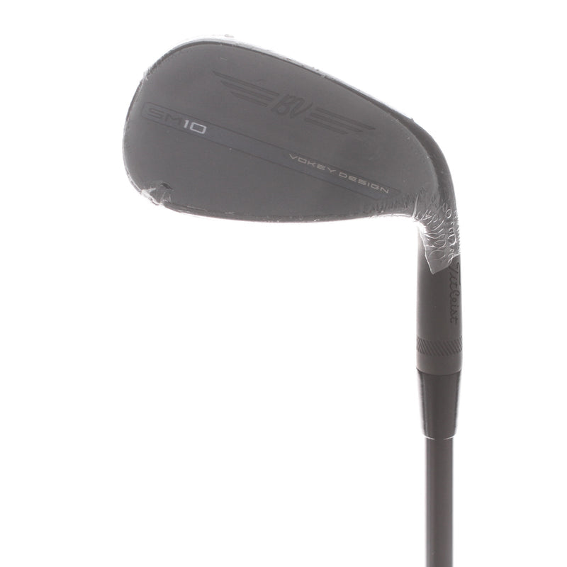 Titleist Vokey SM10 Jet Black Steel Mens Right Hand Gap Wedge +1" 52* 1* Upright 12 Bounce F Grind Stiff - Dynamic Gold S400Tour Issue