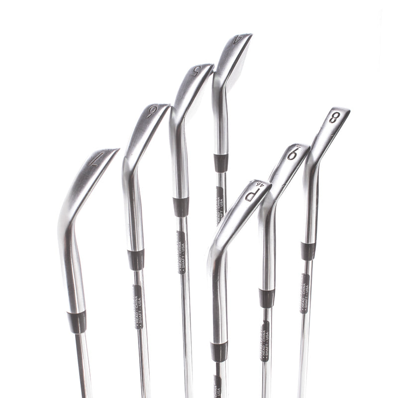 Titleist T100 2021 Steel Mens Right Hand Irons 4-PW Stiff - True Temper AMT Tour White S300