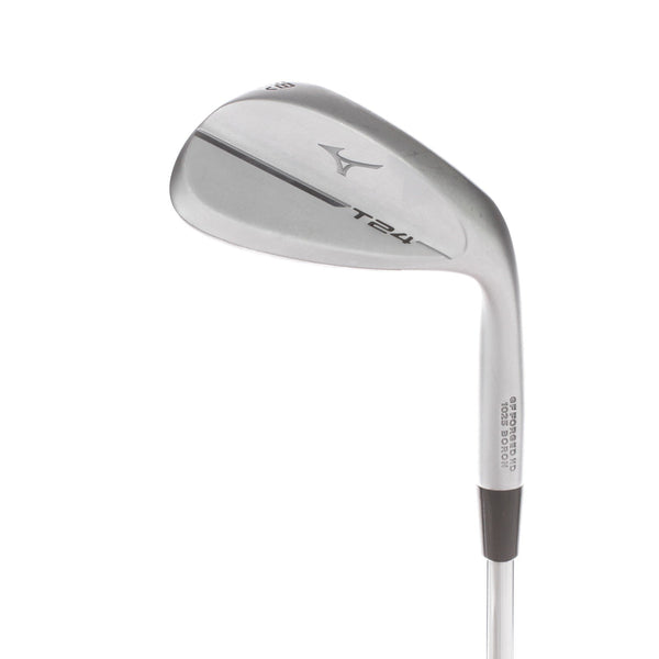 Mizuno T24 Steel Mens Right Hand Lob Wedge 58* 10 Bounce V Grind Stiff - Dynamic Gold S400