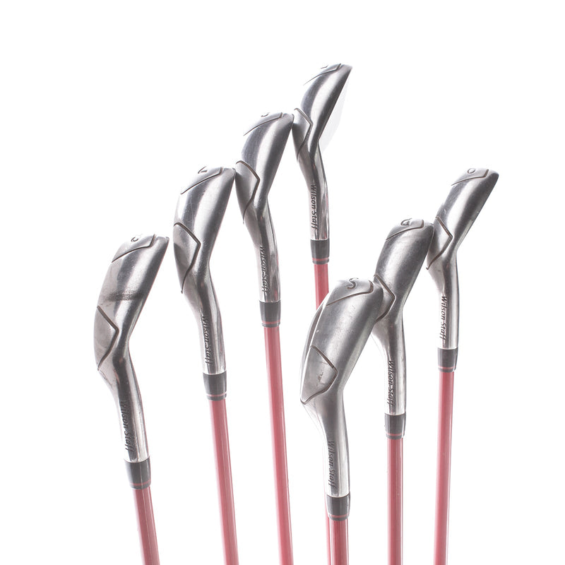 Wilson D300 Graphite Mens Right Hand Irons 5-SW Regular - D300 Superlight