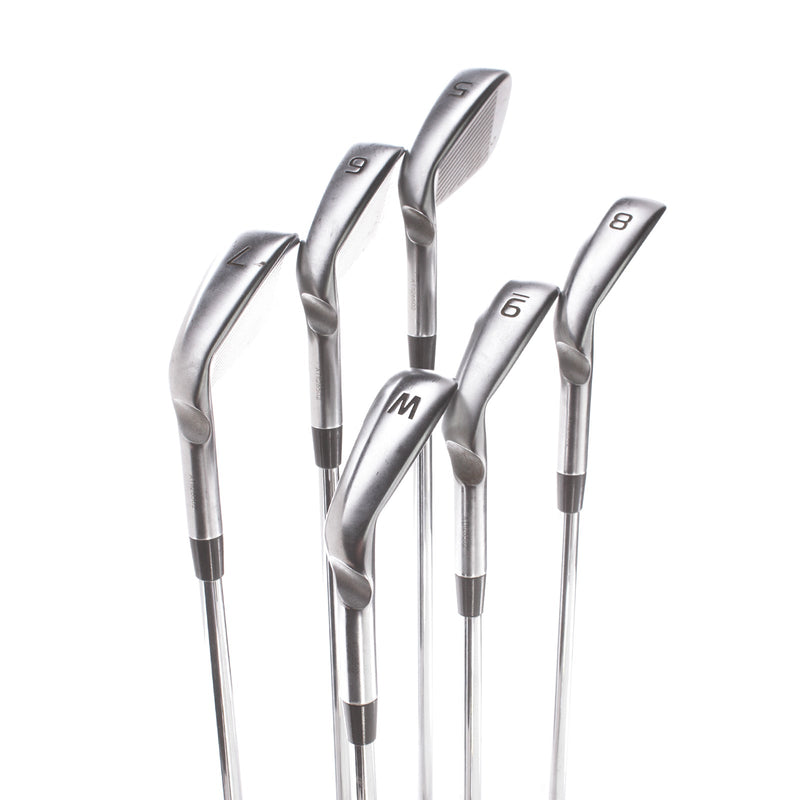 Ping G430 Steel Mens Right Hand Irons 5-PW Black Dot Regular - Ping AWT 2.0