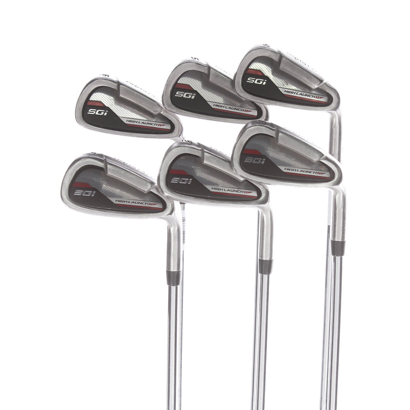 Wilson SGi Steel Mens Right Hand Irons 4-PW Regular - Wilson