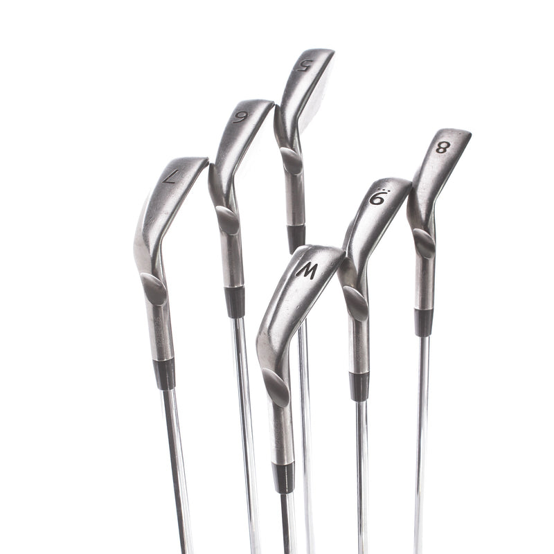 Ping G Series Steel Mens Right Hand Irons 5-PW Green Dot 2* Upright Regular - Ping AWT 2.0