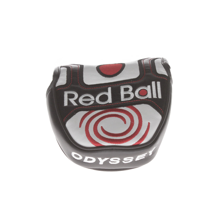 Odyssey Red Ball Mens Left Hand Putter 34" Mallet - Odyssey