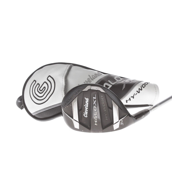 Cleveland Halo XL HY - WOOD Graphite Mens Left Hand Fairway 3 Wood 17* Senior - Aldila Ascent 40