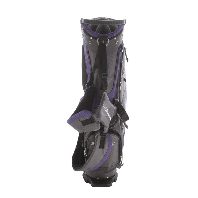 Ben Sayers Stand Bag - Grey/Purple