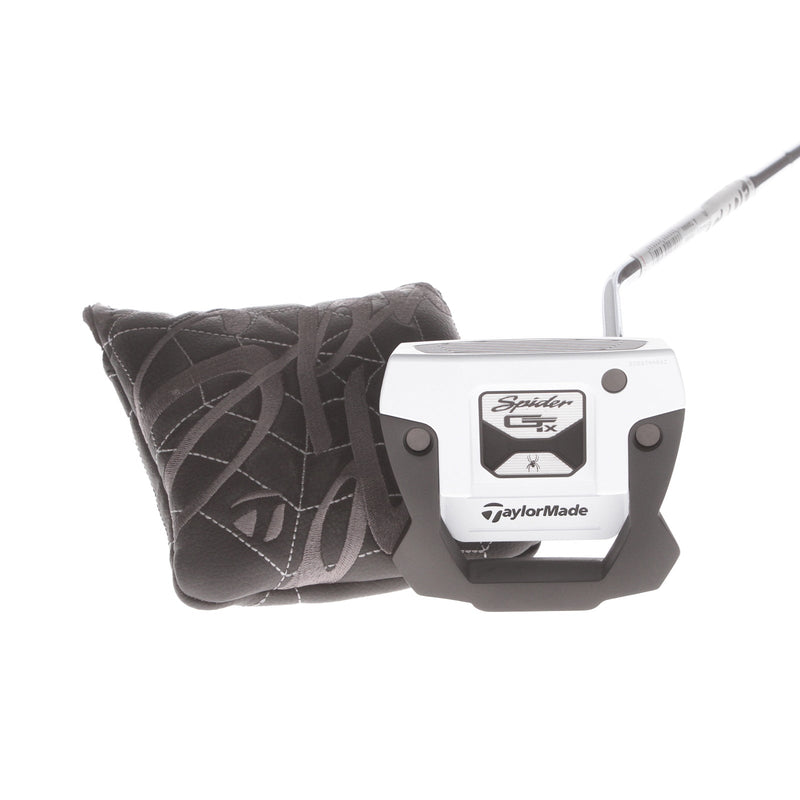 TaylorMade Spider GTX Mens Right Hand Putter 34" Mallet - TaylorMade Super Stroke Pistol GTR 1.0