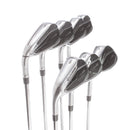 TaylorMade Qi Steel Mens Left Hand Irons 5-SW Regular - KBS Max 85