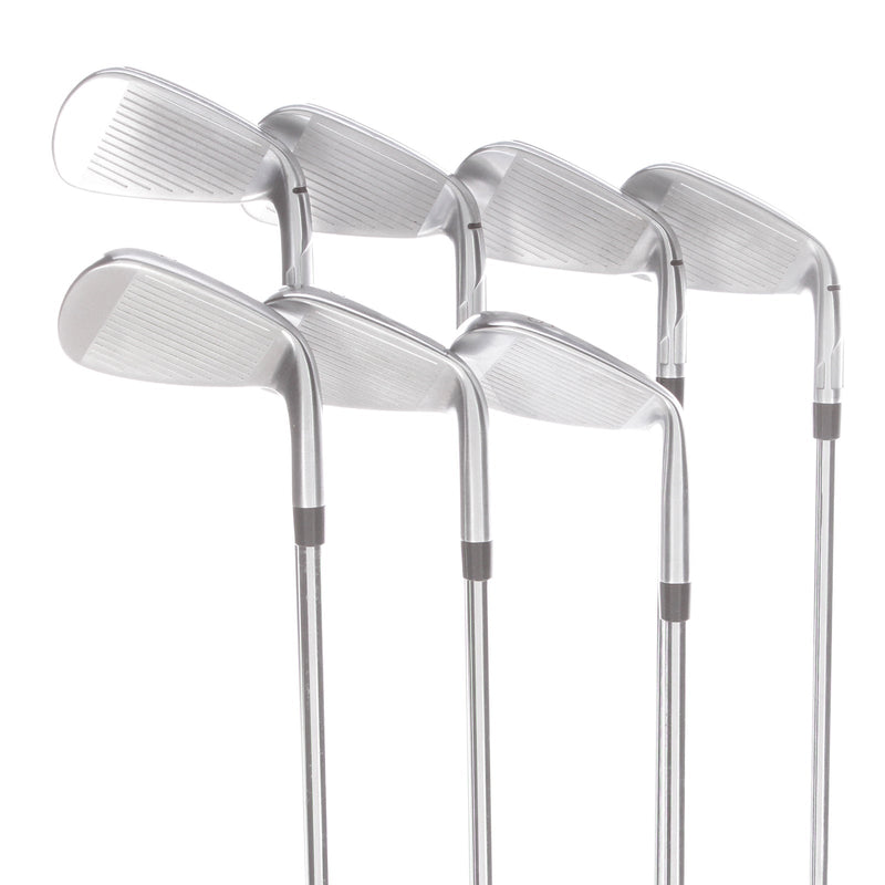TaylorMade Qi Steel Mens Left Hand Irons 5-SW Regular - KBS Max 85