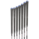 TaylorMade Qi Steel Mens Left Hand Irons 5-SW Regular - KBS Max 85