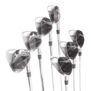 TaylorMade Qi Steel Mens Right Hand Irons 5-SW Stiff - KBS Max 85