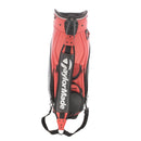 TaylorMade Staff Bag Cart Bag - Red/Black/White