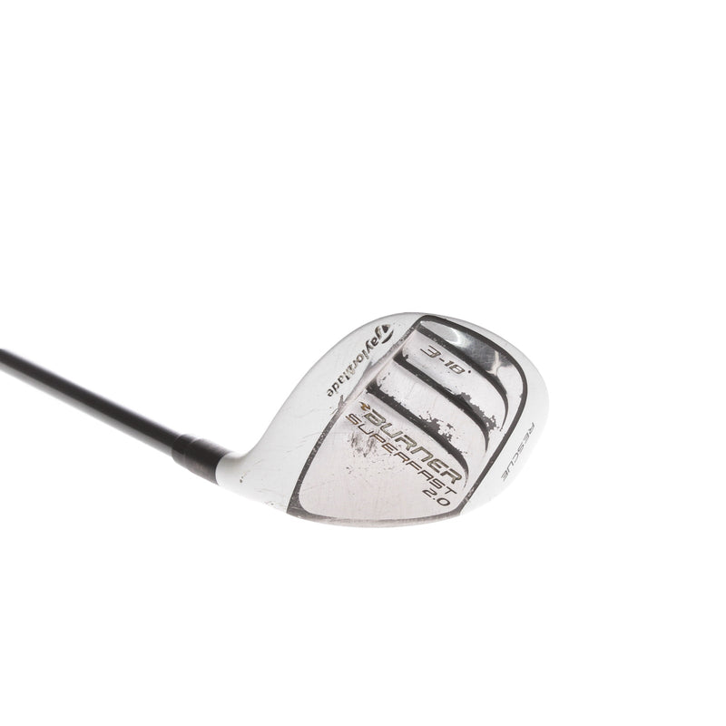 TaylorMade Burner Superfast 2.0 Graphite Mens Right Hand 3 Hybrid 18* Stiff - REAX 60