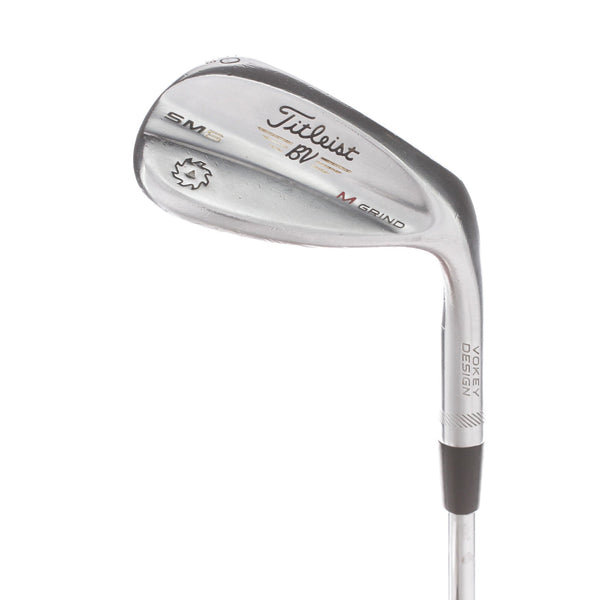 Titleist SM6 Steel Mens Right Hand Lob Wedge 60* 8 Bounce M Grind Wedge - BV Vokey