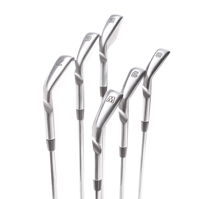 Ping i525 Steel Mens Right Hand Irons 5-PW Regular - Ping AWT 2.0