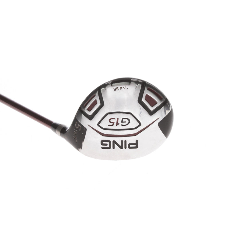 Ping G15 Graphite Mens Right Hand Fairway 5 Wood 18.5* Regular - Ping TFC 149 F