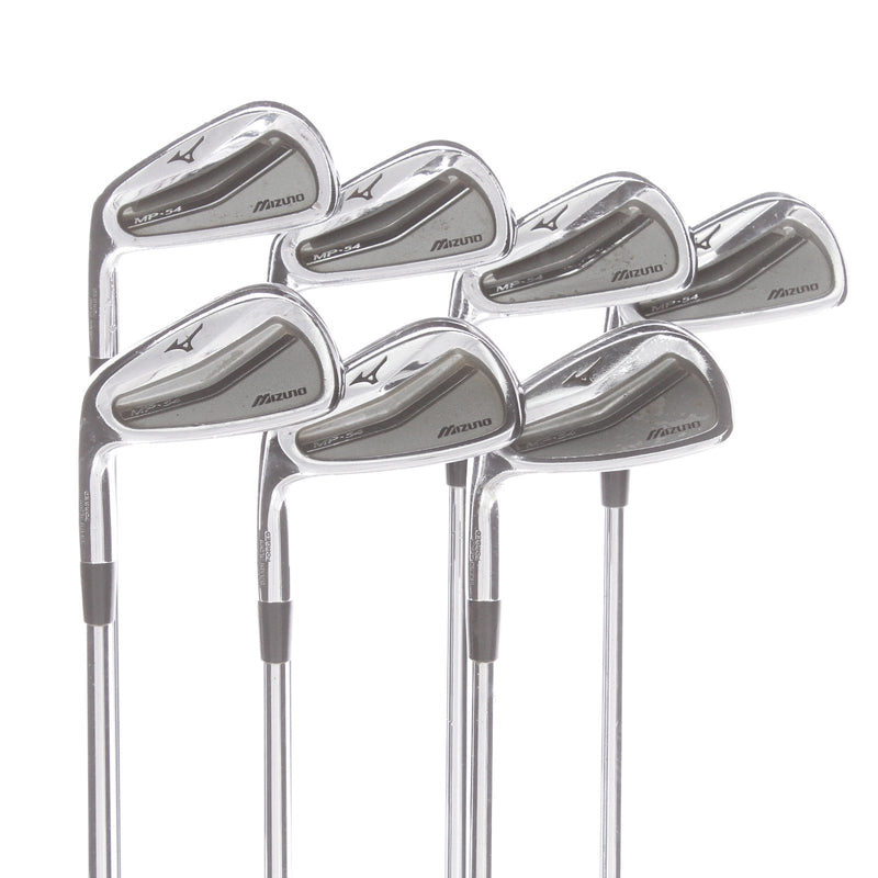 Mizuno MP-54 Steel Mens Left Hand Irons 4-PW Stiff - Project X Rifle