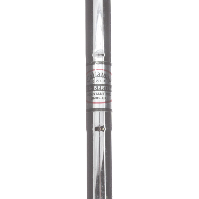 Callaway Big Bertha 2004 Steel Mens Right Hand Irons 4-SW+GW Uniflex - Callaway