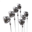 TaylorMade Rocketbladez Steel Mens Right Hand Irons 4-PW Regular - TaylorMade Rocketfuel 85G