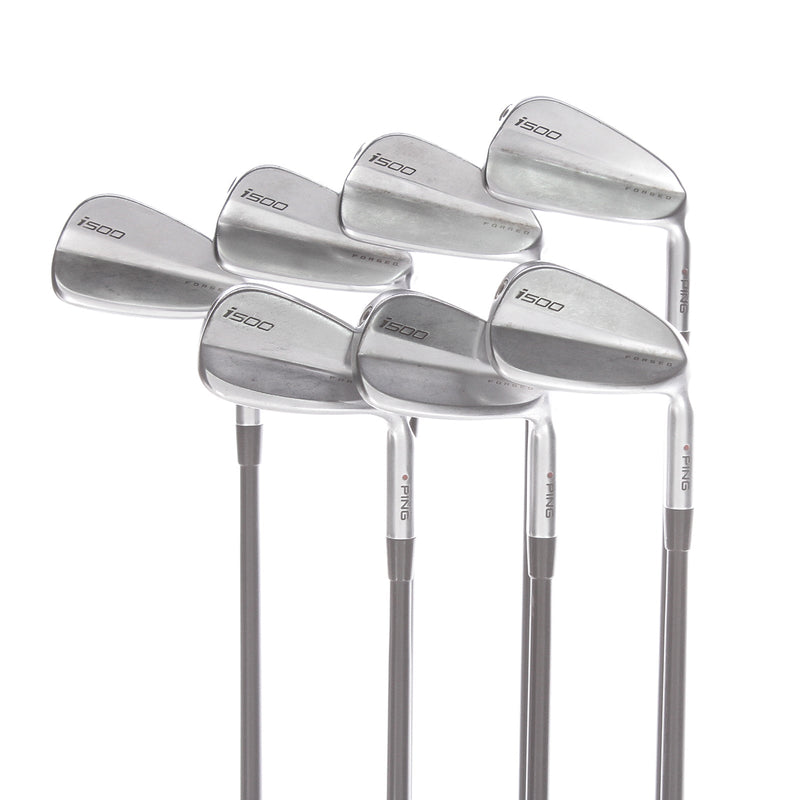 Ping i500 Graphite Mens Right Hand Irons 5-UW 1* Flat Regular - Alta CB