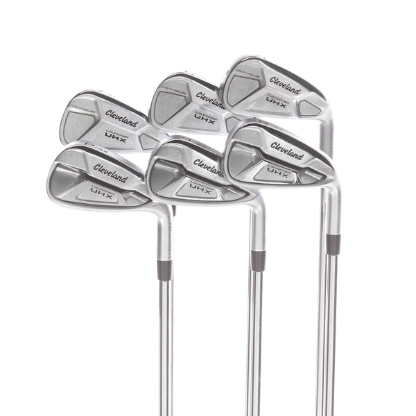 Cleveland Launcher UHX Steel Mens Right Hand Irons 5-PW Stiff - True Temper Dynamic Gold DST 98