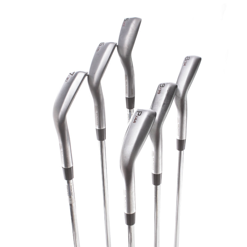 Cleveland Launcher UHX Steel Mens Right Hand Irons 5-PW Stiff - True Temper Dynamic Gold DST 98