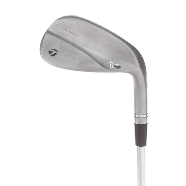 TaylorMade Milled Grind 4 Steel Mens Right Hand Gap Wedge 50* 9 Bounce SB Grind Stiff - KBS Tour Lite