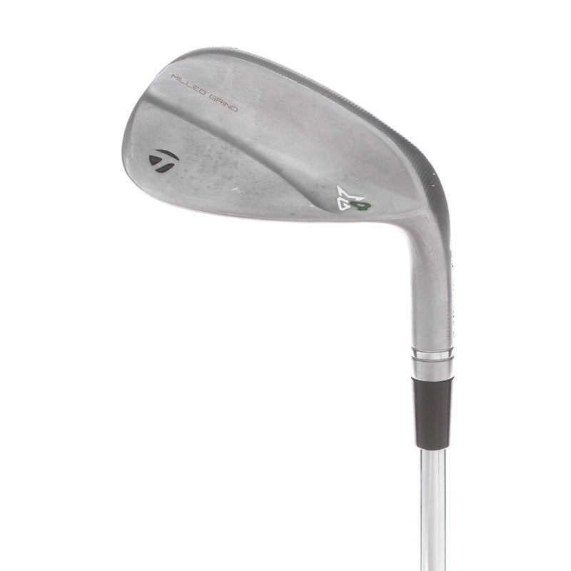 TaylorMade Milled Grind 4 Steel Mens Right Hand Gap Wedge 50* 9 Bounce SB Grind Stiff - KBS Tour Lite