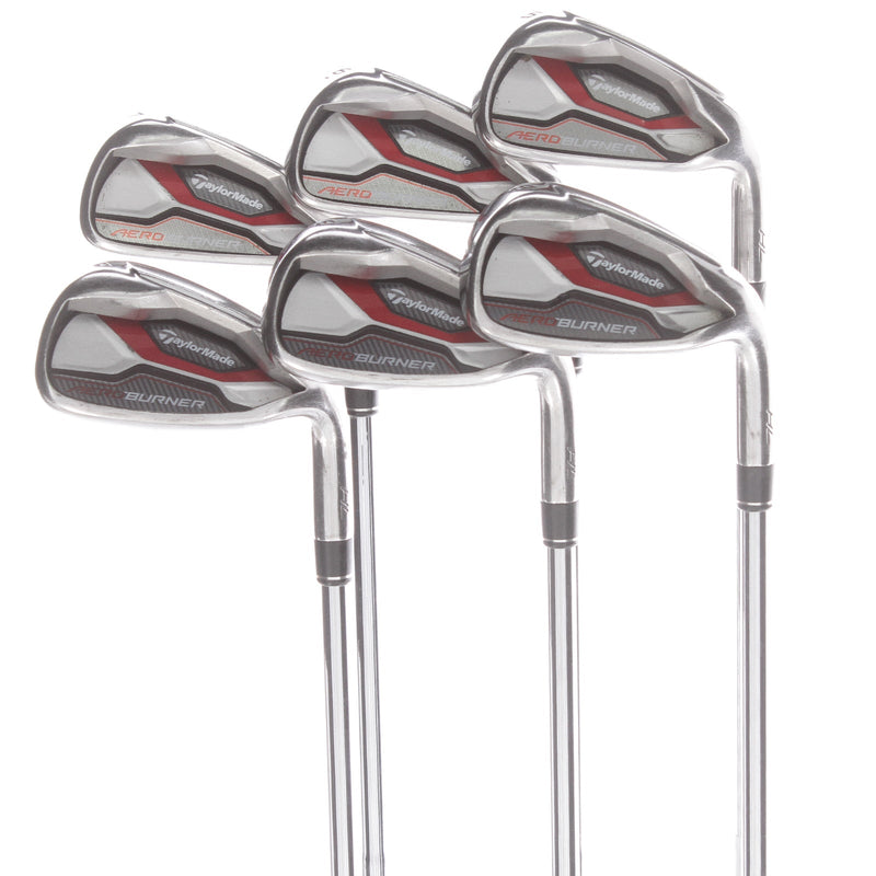 TaylorMade AeroBurner HL Steel Mens Right Hand Irons 5-PW Regular - TaylorMade Aeroburner