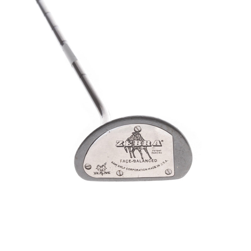 Zebra Mens Right Hand Putter 36" Mallet - IOMIC