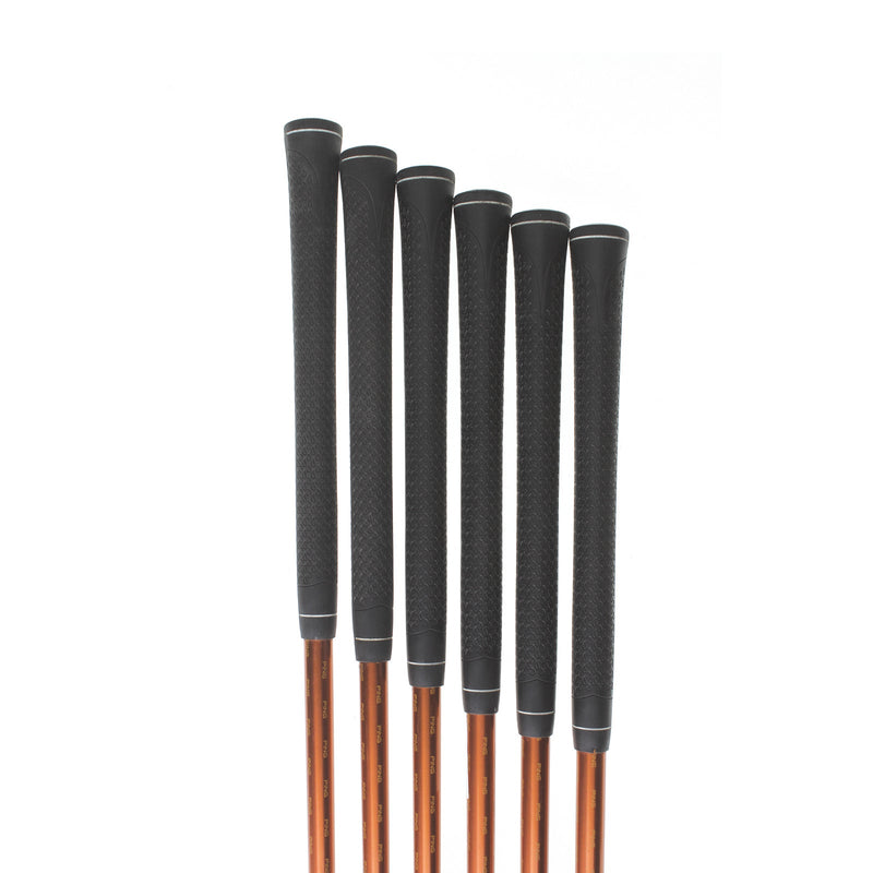 Ping G10 Graphite Mens Right Hand Irons 5-PW Blue Dot 1* Upright Regular - Ping TFC129 I